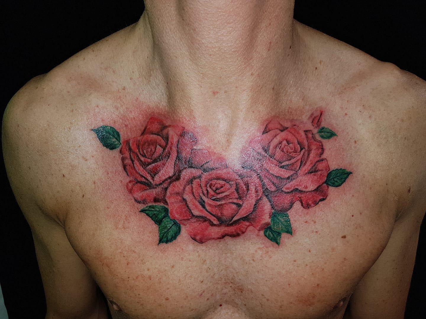 Bloemen tattoo tattoo bob